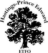 Hastings-Prince Edward ETFO Logo